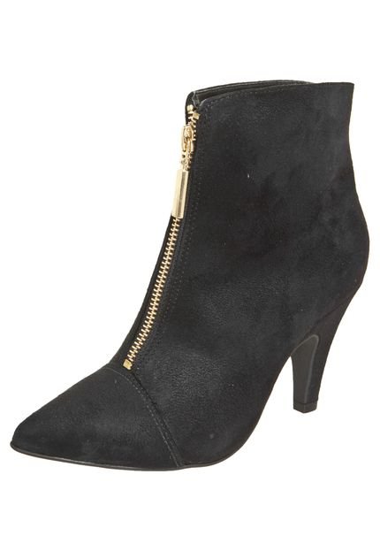 Ankle Boot Azaleia Preta - Marca AZALEIA