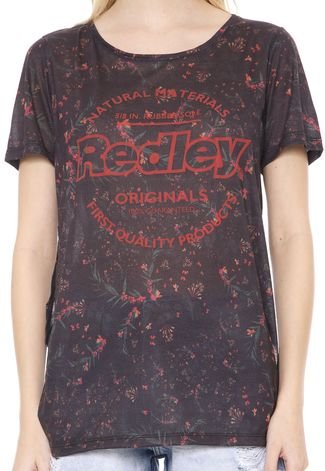 Camiseta Redley Liberty Preto