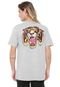 Camiseta Ed Hardy  Tiger Head Cinza - Marca Ed Hardy