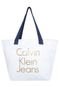 Bolsa Calvin Klein Jeans Alças Branca - Marca Calvin Klein