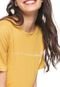 Camiseta Cropped Acrobat Empoderada Setembro Amarela - Marca Acrobat