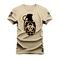 Camiseta Plus Size Algodão T-Shirt Premium Estampada Granation  - Bege - Marca Nexstar