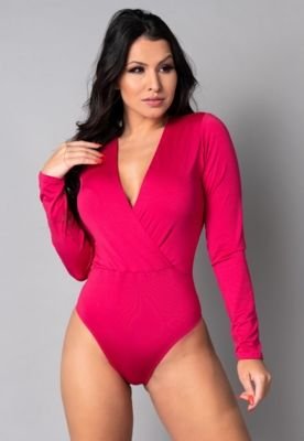 Body colan disfarça a barriga - R$ 89.90, cor Rosa #98394, compre