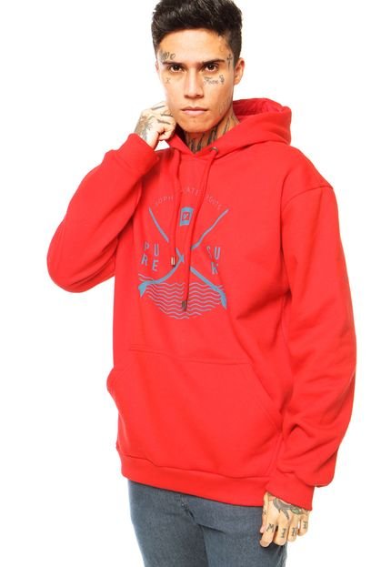 Moletom Hang Loose Pure Vermelho - Marca Hang Loose