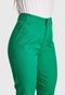 Calça Capri HNO Jeans Sarja Cintura Alta Elastano Classic Verde - Marca HNO Jeans