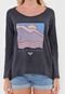 Camiseta Roxy Montains Grafite - Marca Roxy