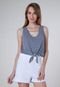 Blusa Pop Touch Navy Listra - Marca Pop Touch