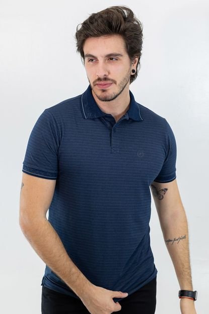 Camisa Polo Tradicional Pique Confort Listra Fina Anticorpus - Marca Anticorpus JeansWear