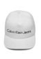 Boné Calvin Klein Jeans Snapback Logo Branco - Marca Calvin Klein