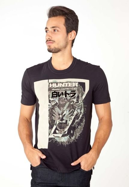 Camiseta Ellus Tiger Preta - Marca Ellus