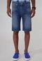 Bermuda Jeans Levis Regular Taper Fit Azul - Marca Levis