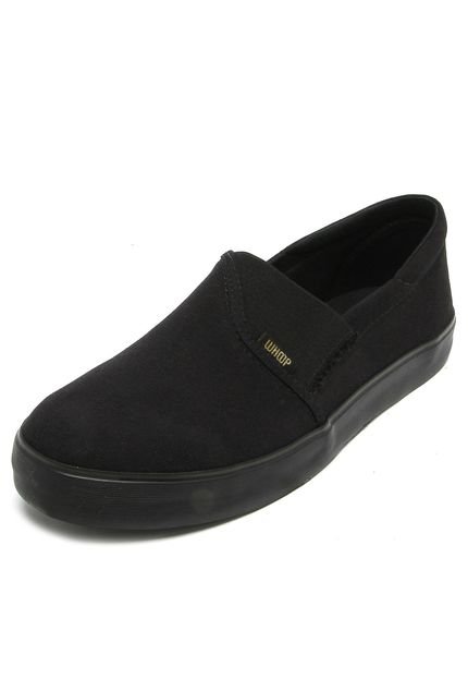 Slip On Whoop Logo Preto - Marca Whoop