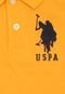 Camisa Polo U.S. Polo Bordada Amarela - Marca U.S. Polo
