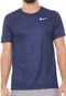 Camiseta Nike M Nk Df Brthe Run Top Ss Azul-Marinho - Marca Nike