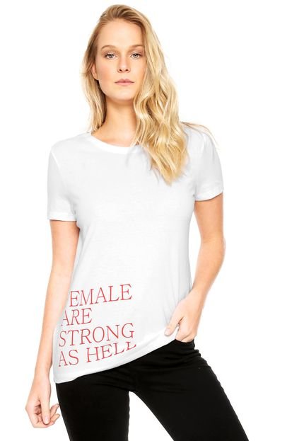 Camiseta Dzarm Females Branca - Marca Dzarm