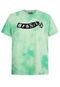 Camiseta Volcom Pistol Brasil Tie Dye Verde - Marca Volcom