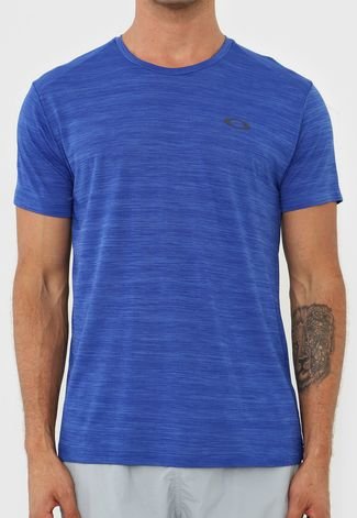 Camiseta Oakley Trn Vapor Essential Ss Azul