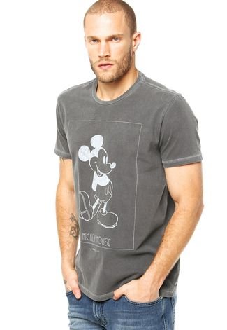 Camiseta Ellus Disney Cinza
