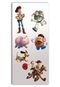 Adesivo de Parede 56x22 Toy Story Gedex Bege - Marca Gedex