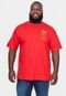 Camiseta Onbongo Plus Size Nebula Vermelha - Marca Onbongo