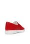 Slip On Couro Jorge Bischoff Monograma Vermelho - Marca Jorge Bischoff