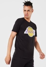 Camiseta Negro-Amarillo-Violeta NBA Masculino