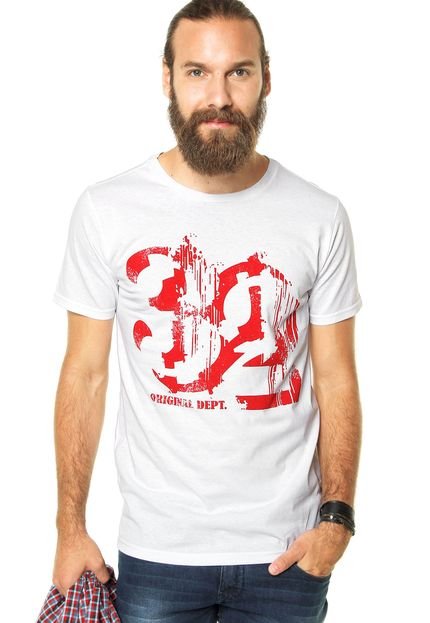 Camiseta FiveBlu 32 Branca - Marca FiveBlu