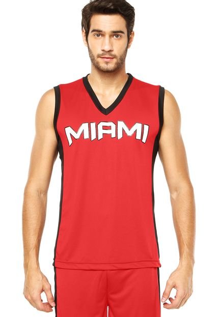 Regata Kappa Basket Miami Vermelha - Marca Licenciados Futebol