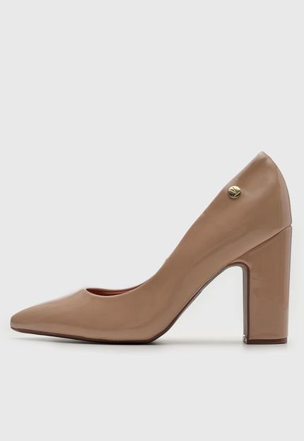 Scarpin Vizzano Verniz Nude - Marca Vizzano