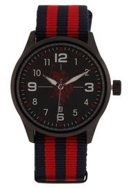 Reloj Negro-Rojo-Azul Us Polo Assn