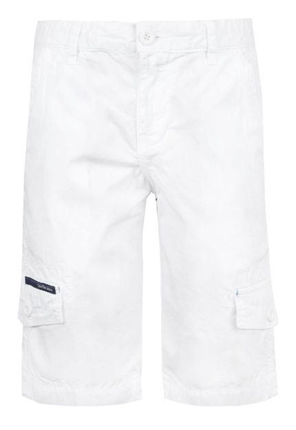 Bermuda Calvin Klein Kids Day Branco - Marca Calvin Klein Kids