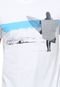 Camiseta Manga Curta Nicoboco Slim Fit All Blue Venice Branca - Marca Nicoboco