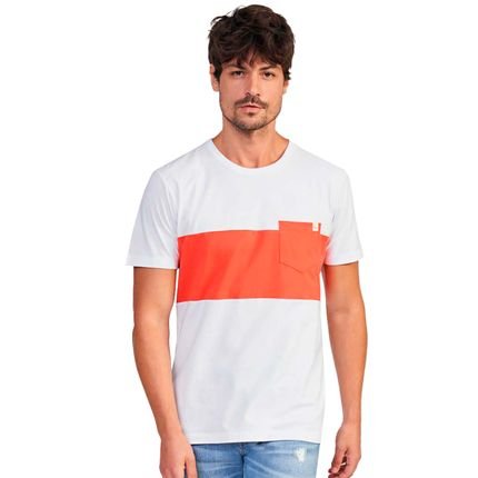 Camiseta Acostamento Casual VE24 Branco Masculino - Marca Acostamento