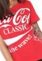Camiseta Coca-Cola Jeans Lettering Vermelha - Marca Coca-Cola Jeans