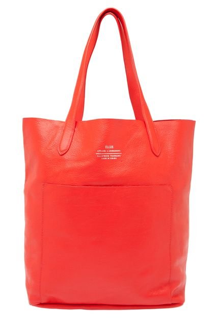 Bolsa Ellus Sacola Soft Rock Coral - Marca Ellus