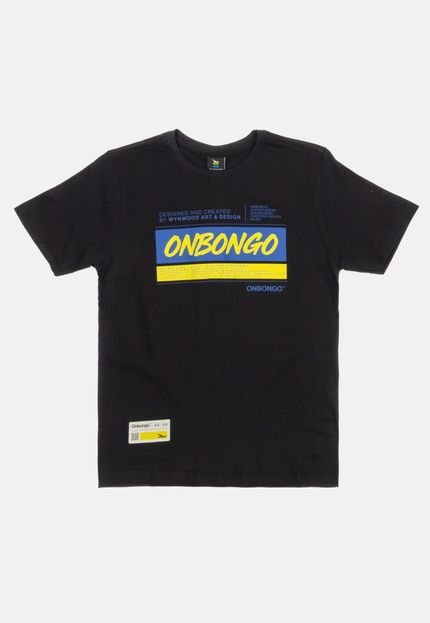 Camiseta Onbongo Juvenil Way Preta - Marca Onbongo