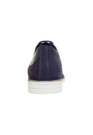 Sapato Casual Ferracini Oxford Urban Azul