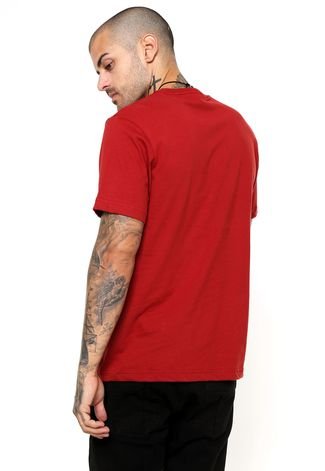 Camiseta Rip Curl Bass Vermelha