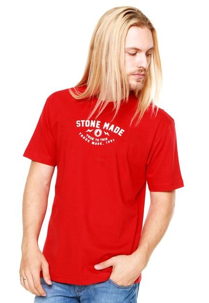 Camiseta Volcom Petro Vermelha - Marca Volcom