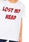 Camiseta FiveBlu Lost My Head Branca - Marca FiveBlu