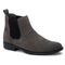 Bota Masculina de Couro Adventure Resistente Cano Baixo Country Cinza - Marca Yes Basic