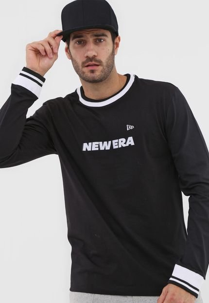 Camiseta New Era Branded Preta - Marca New Era