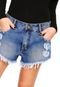 Short Jeans My Favorite Thing(s) Hot Pant Azul - Marca My Favorite Things