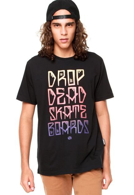 Camiseta Drop Dead Nightmare Preta - Marca Drop Dead