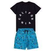 Conjunto Infantil Menino Verão California Kangulu - Marca ROSA AZUL KIDS