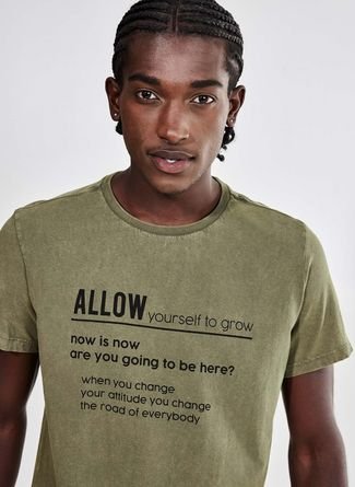 Camiseta Marmorizada Allow - Compre Agora