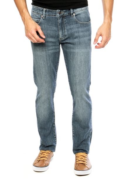 Calça Jeans Lacoste Estonada Azul - Marca Lacoste