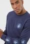 Camiseta Volcom Future Stones Azul-Marinho - Marca Volcom