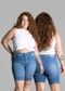 Bermuda Jeans Sawary Plus Size - 275667 - Azul - Sawary - Marca Sawary