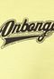 Camiseta Onbongo Teen Logo Amarela - Marca Onbongo